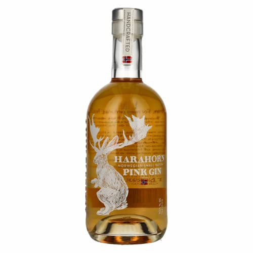 Harahorn Norwegian Small Batch Pink Gin 38,00% 0,50 lt. von Harahorn