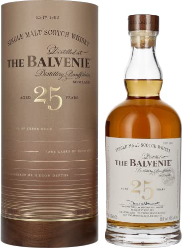 Balvenie 25 Years Single Malt Scotch Whisky 48% Vol. 0,7l in Geschenkbox von THE BALVENIE