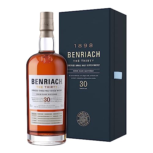 Benriach THE THIRTY Single Malt Four Cask Matured 46% Vol. 0,7l in Geschenkbox von BenRiach