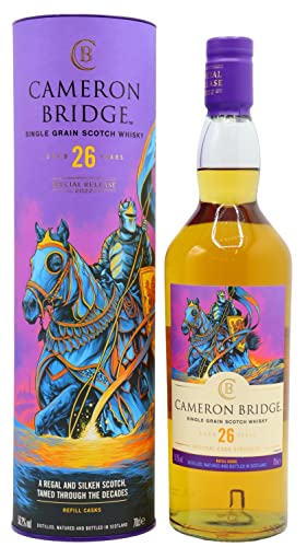 Cameron Bridge, Single Grain Scotch Whisky, Special Release 2022, aged 26 years, 0,7l in Geschenk-Dose von Hard To Find