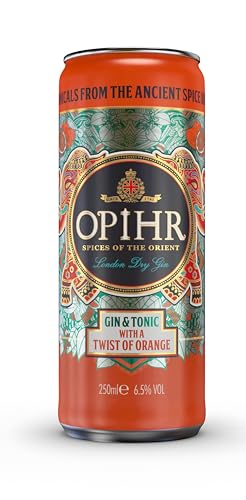 Opihr I Gin & Tonic mit Orange I Fertiger Mix mit fruchtig-frischer Note I 10% Vol. I 250 ml von Hardenberg