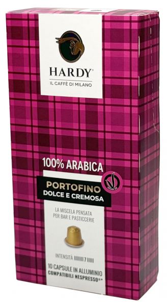 Hardy Portofino Nespresso®* kompatible Aluminium Kapseln von Hardy Coffee Company