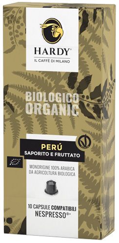 HARDY BIO Peru Nespresso®* kompatible Kapseln von Hardy Coffee Company