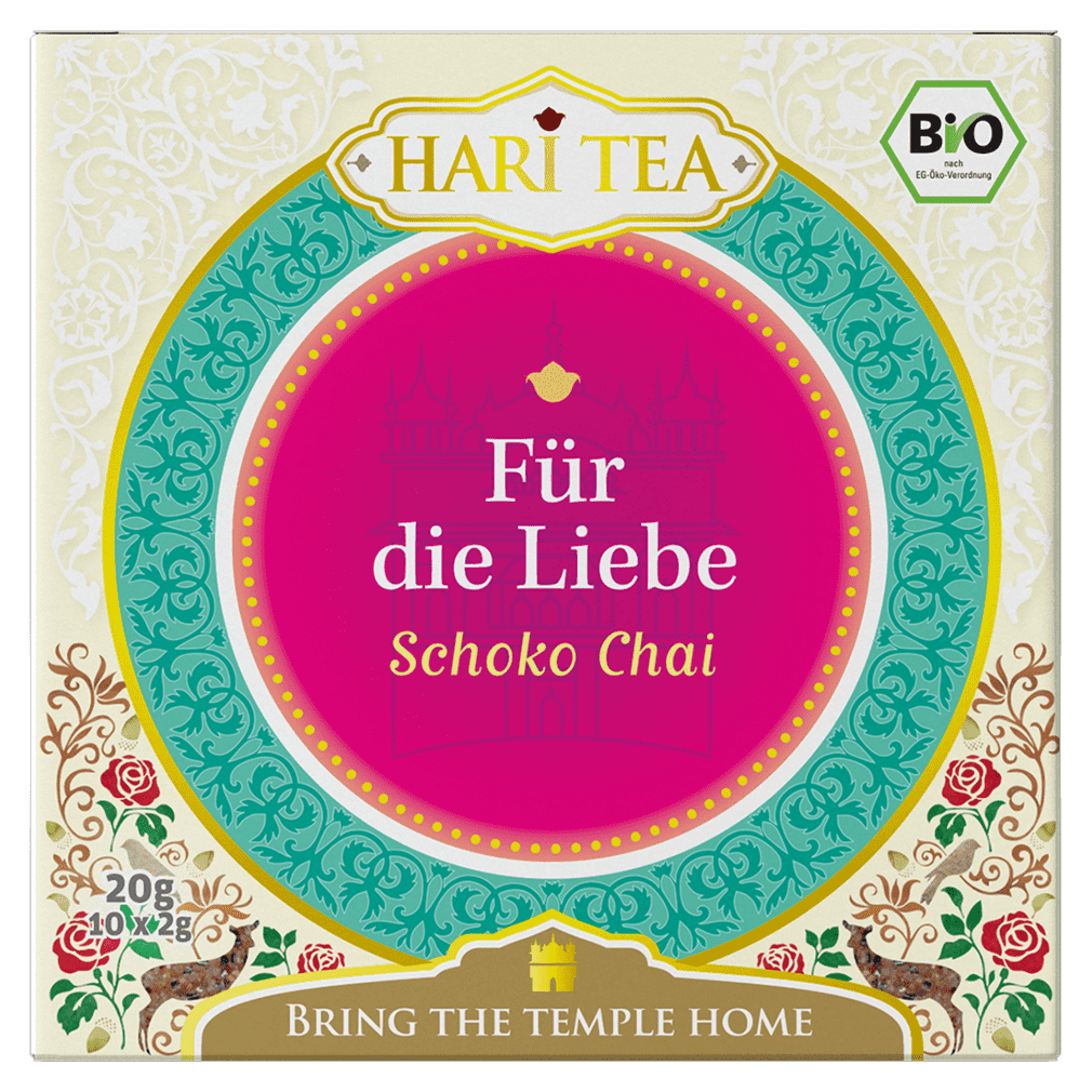 Bio Schoko Chai Für die Liebe von Hari Tea