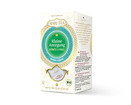 Hari Tea Bio Grüntee & Minze Teemischung, 20 g von Hari Tea