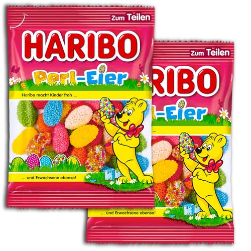 2 x Haribo Perl-Eier Gelee Ostereier 2 x 200 g von Haribo