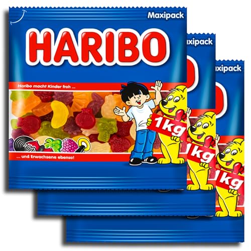 3 er Pack Haribo Tropifrutti xxl Tüten 3 x 1kg von Haribo