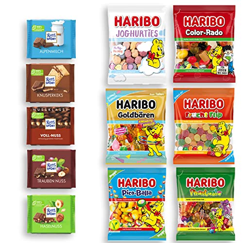 4Kg. Überraschungspaket 3Kg. Haribo + 1Kg. Ritter Sport von Haribo / Alfred Ritter