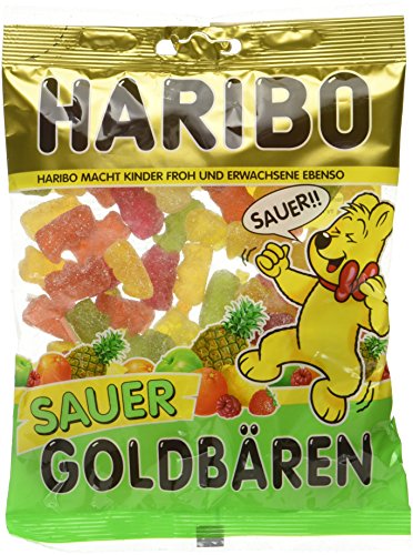 HARIBO Goldbären Sauer -Beutel, 15er Pack (15 x 200 g) von HARIBO