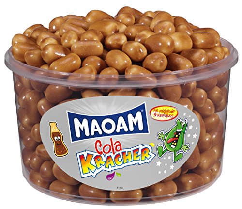 HARIBO - Maoam Cola Kracher - Kaubonbon - Dose mit 1200 Gramm von HARIBO