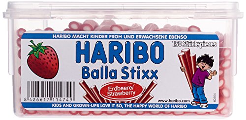 Haribo Balla Sticks Erdbeere 3er Pack (3 x 1125g) von HARIBO