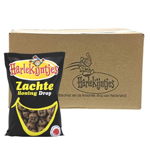 Harlekijntjes | Zachte Honingdrop | 12 x 300 gram von Harlekijntjes