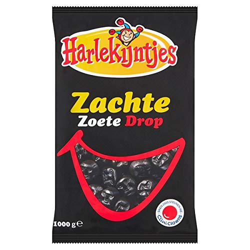 Harlekijntjes Weiches süßes Lakritz - Beutel 1 Kilo von Harlekijntjes