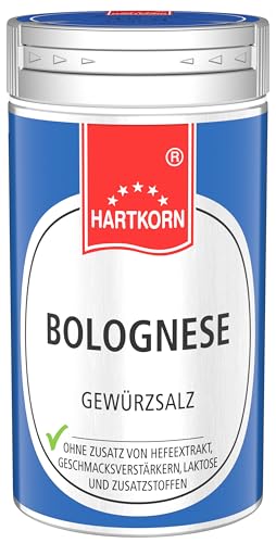 Bolognese Gewürz - 45g im Aluminium Gewürzstreuer von Hartkorn - wiederverschließbar und wiederbefüllbar von Hartkorn