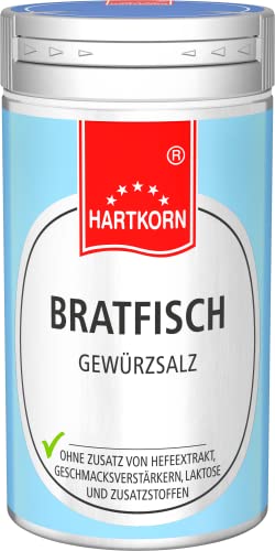 Bratfisch Gewürz - 45 g im Aluminium Gewürzstreuer von Hartkorn - wiederverschließbar und wiederbefüllbar von Hartkorn