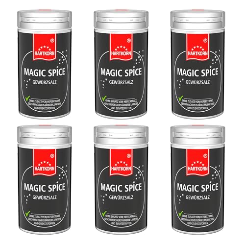 Magic Spice Gewürz - 40 g im Aluminium Gewürzstreuer von Hartkorn - wiederverschließbar und wiederbefüllbar (4) von Hartkorn