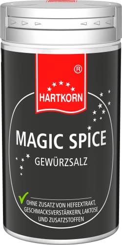 Magic Spice Gewürz - 40 g im Aluminium Gewürzstreuer von Hartkorn - wiederverschließbar und wiederbefüllbar (Magic Spice 6er Set) (1) von Hartkorn