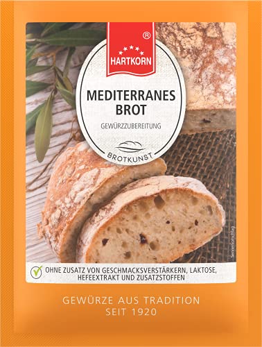 Mediterranes Brot Gewürzzubereitung - 10 g im Flachbeutel von Hartkorn- licht- und aromageschützt von Hartkorn