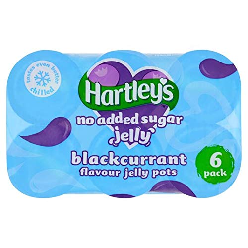 Hartley's No Added Sugar Blackcurrant Jelly Pot Multipack 6 x 115g von Hartleys