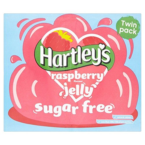 Hartley's Sugar Free Raspberry Jelly Crystals 23g von Hartleys