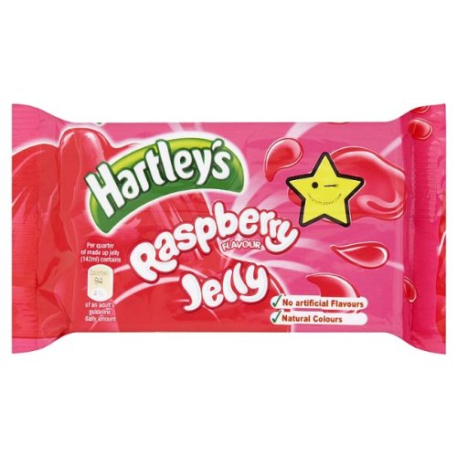 Hartleys Raspberry Flavour Jelly 12 x 135gm von Hartleys