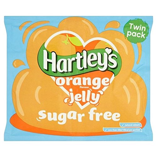 hartley' S Zucker Orange freistehend Kristallen von Gelatine 23 g (Packung von 2) von Hartleys