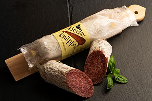 Hexenknüppel | Salami aus Schweinefleisch | Feine Edelsalami | Harzer Spezialität von Harzer Spezialitäten Kaufhaus