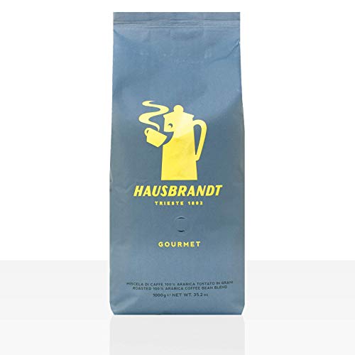 Hausbrandt Gourmet Espresso 6 x 1kg Kaffee ganze Bohne, 100% Arabica von HAUSBRANDT TRIESTE 1892