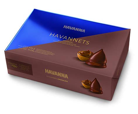 Schokoladen Havannets - Der beste Snack, um Ihr Leben zu versüßen - Argentinisches Produkt - Packung mit 12 Einheiten von Havanna
