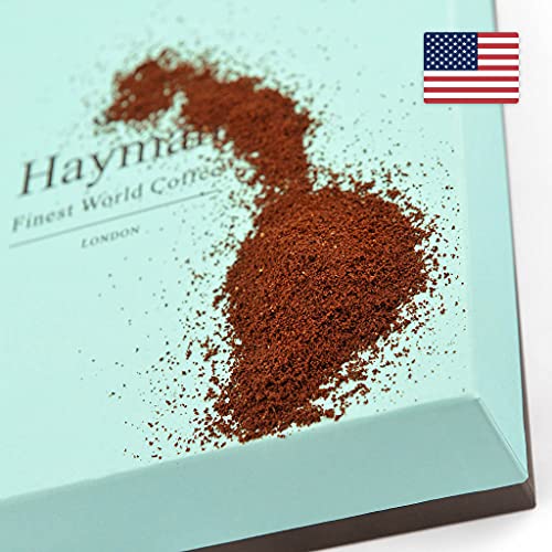 100% Kona Kaffee aus Hawaii - Gemahlener Kaffee | Kaffee-Röststufe: Mittlere, Anzahl von Einheiten: 1 x 340g von Hayman - Finest World Coffee