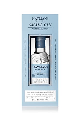 Hayman's Small Gin 43% Vol. |Weniger Alkohol |Intensiver Geschmack durch konzentrierte Botanicals| Hayman's of London| 5ml ausreichend für einen Gin&Tonic|Weniger Kalorien| IWSC Gold Award 2020|200ml von Hayman's