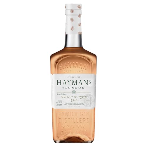 Hayman's | Peach and Rose Cup | 25% Vol. | Gin | Ginlikör | Aperitif | Pfirsich & Rose | Hayman's of London | The Gin Masters Award Gold 2021 | 700ml von Hayman's