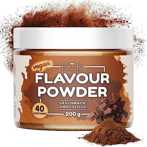 Flavour Pulver Chocoloco, Schokolade Geschmackspulver ohne Kalorien, 1x 200g von He-Ju