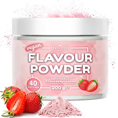 Geschmackspulver Erdbeere, 1x 200g Flavour Pulver Strawberry Dream von He-Ju