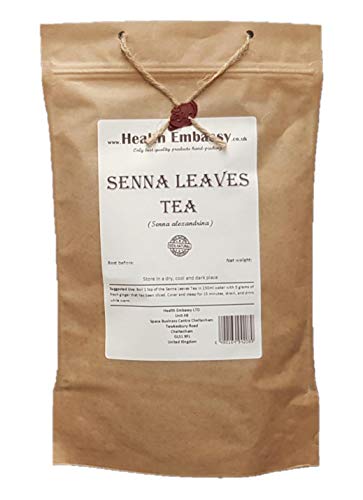 Alexandrinische Senna Blatt (Senna Alexandrina) / Senna Leaves Tea - Health Embassy - 100% Natural (100g) von HEALTH EMBASSY