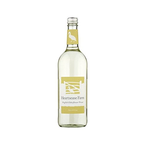 Heartsease Bauernhof Funkelnde Holunder Presse 750Ml (Packung mit 4) von Heartsease Farm