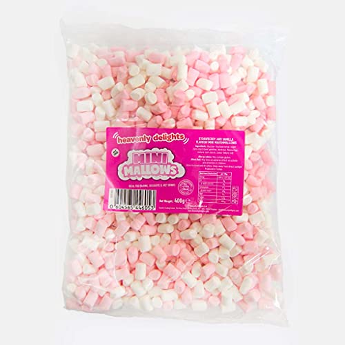 Heavenly Delights Halal Mini Malallows (400 g Großbeutel) von Heavenly Delights