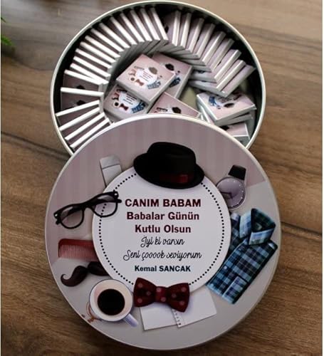 Babalar Günün Kutlu Olsun Design - Special For You - Special Design - Gift Chocolate For Father's Day (30) von Hediyenza