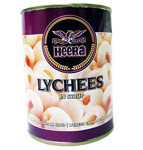 Heera - Lychees in Syrup - 567g x 2 Doppelpack von Heera