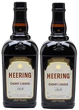 2 Flaschen Heering Kirschlikör 2x 0,7l 24% vol. von Heering