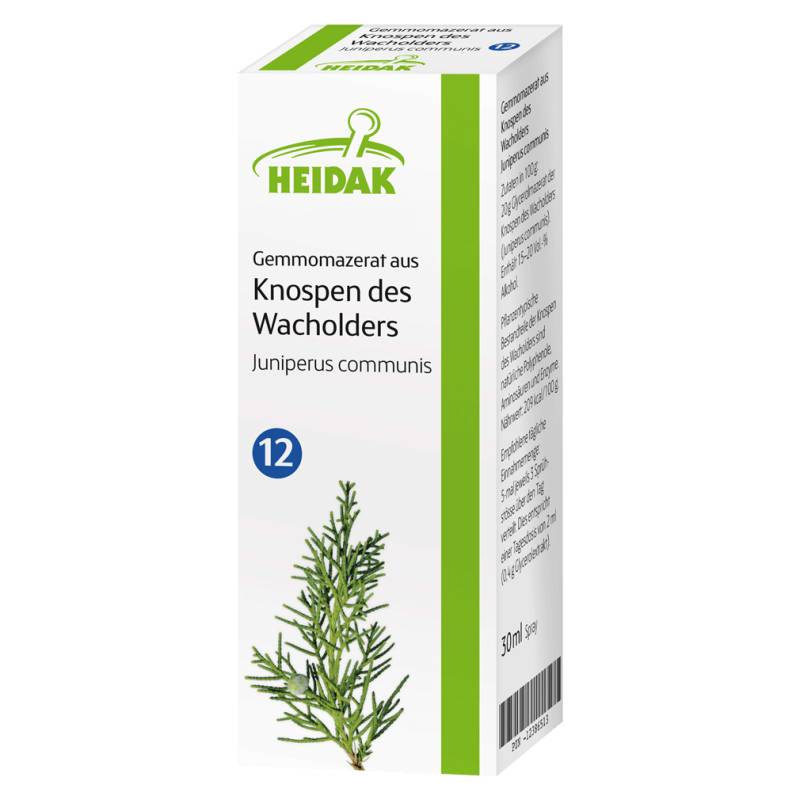 Gemmomazerat aus Knospen des Wacholders von Heidak