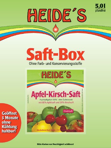 Apfel-Kirsch-Saft, 5 Liter von Heides-BiB