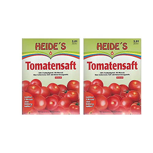 Tomatensaft, 2 x 5 Liter von Heides-BiB