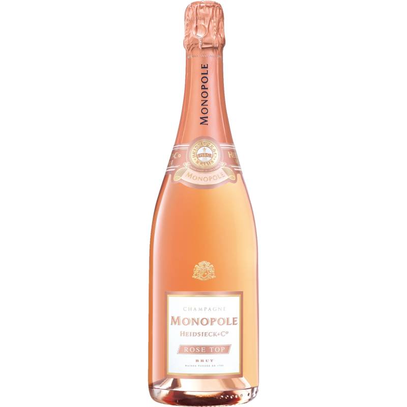 Champagne Heidsieck Monopole Rosé Top, Brut, Champagne AC, Champagne, Schaumwein von Heidsieck Monopole & Co., 51110 Reims, France