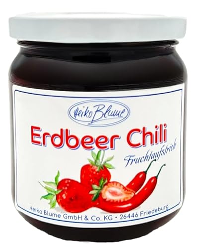 Erdbeer-Chili Fruchtaufstrich – Die perfekte Balance aus Frucht und Schärfe von Heiko Blume