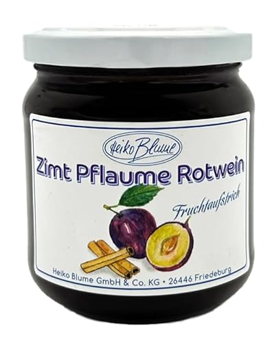 Fruchtaufstrich Zimt-Pflaume-Rotwein – Handgemacht in Ostfriesland von Heiko Blume