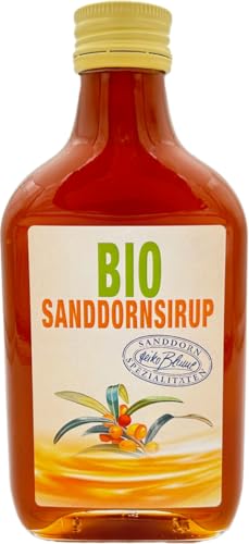 Heiko Blume Bio Sanddornsirup – 200 ml – Intensiver Sanddorn-Geschmack aus Ostfriesland von Heiko Blume