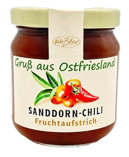 Sanddorn-Chili Fruchtaufstrich 250 g – Fruchtige Intensität mit feuriger Note von Heiko Blume