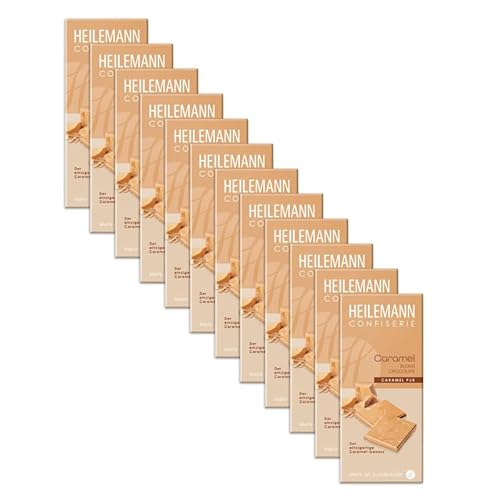 Heilemann Caramel Blond Chocolate Pur, 12 x 80 g von Heilemann Confiserie