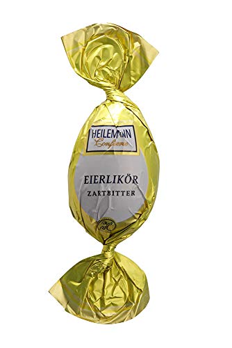 Heilemann Confiserie Eierlikör Praliné-Ei, Zartbitter Schokolade, 20 g von Heilemann Confiserie